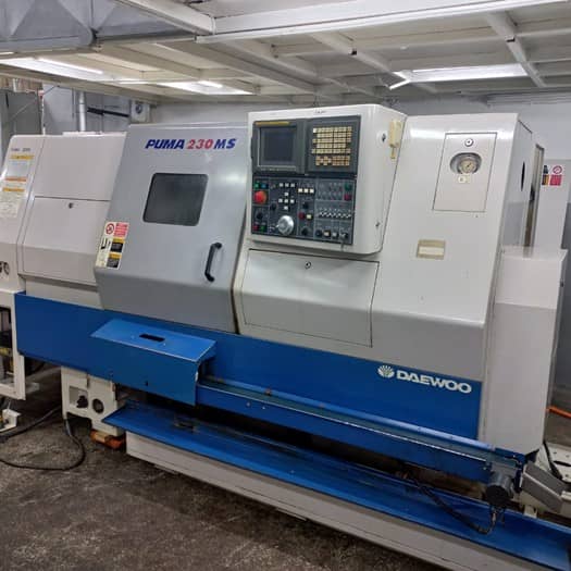 Daewoo Puma 230MS, CNC,Used CNC Machines,CNC Lathe,Daewoo Puma 230MS,Puma 230MS,Daewoo